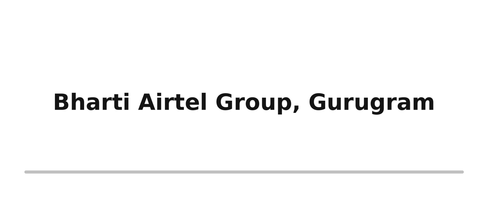 Survey, Design & Estimation 04 bharti airtel group gurugram