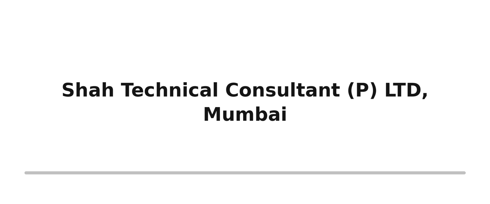 Survey, Design & Estimation 06 shah technical consultant p ltd mumbai