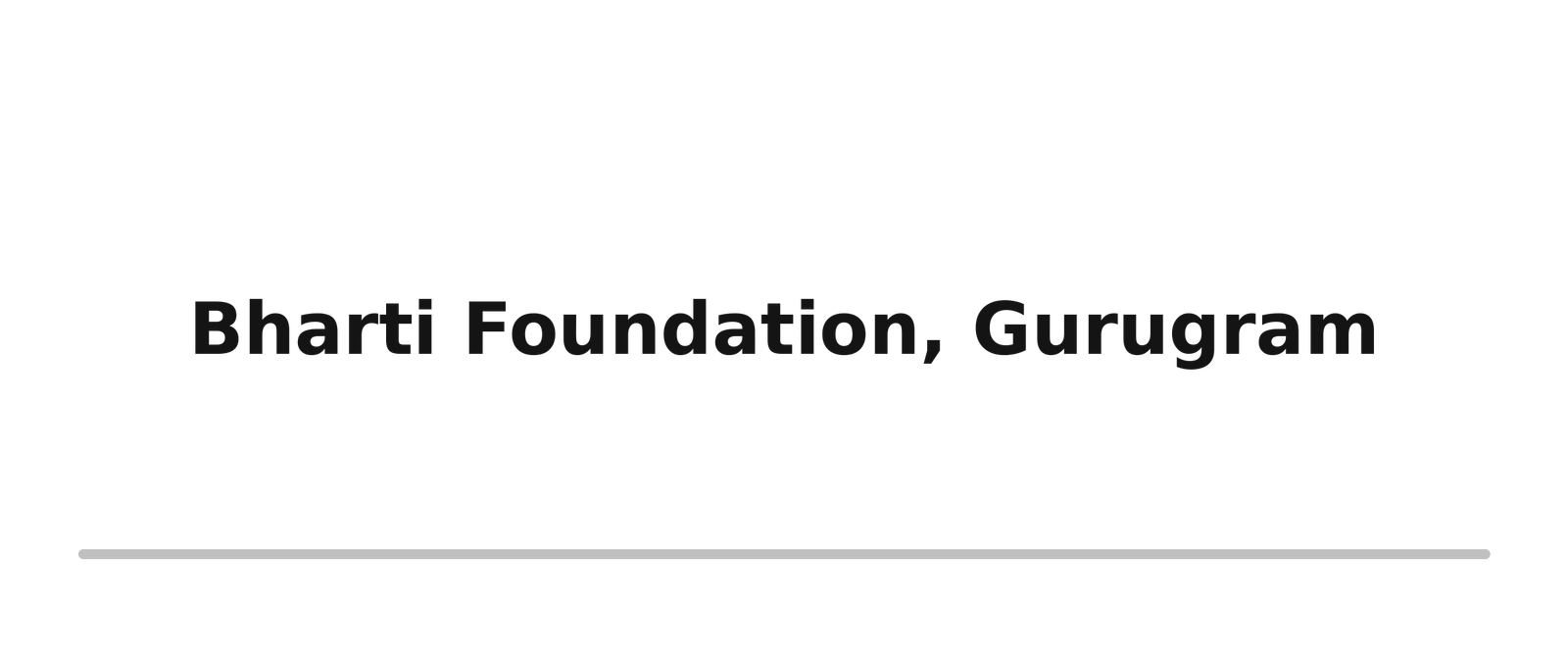 Survey, Design & Estimation 25 bharti foundation gurugram