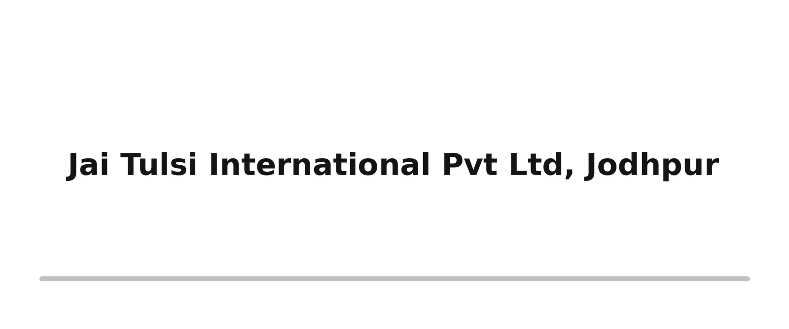 Survey, Design & Estimation 30 jai tulsi international pvt ltd jodhpur