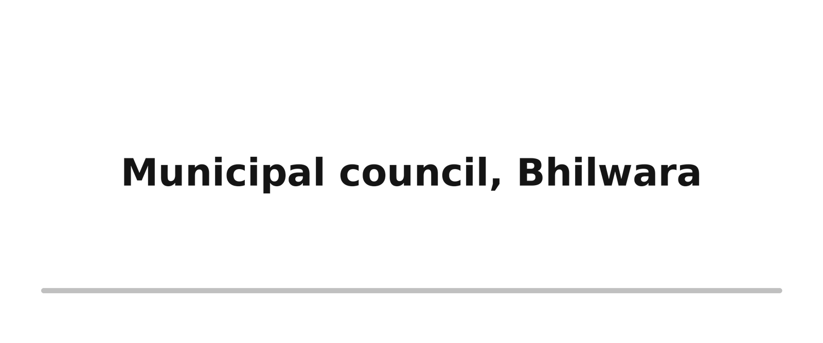 Survey, Design & Estimation 40 municipal council bhilwara