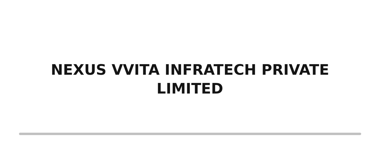Survey, Design & Estimation 50 nexus vvita infratech private limited