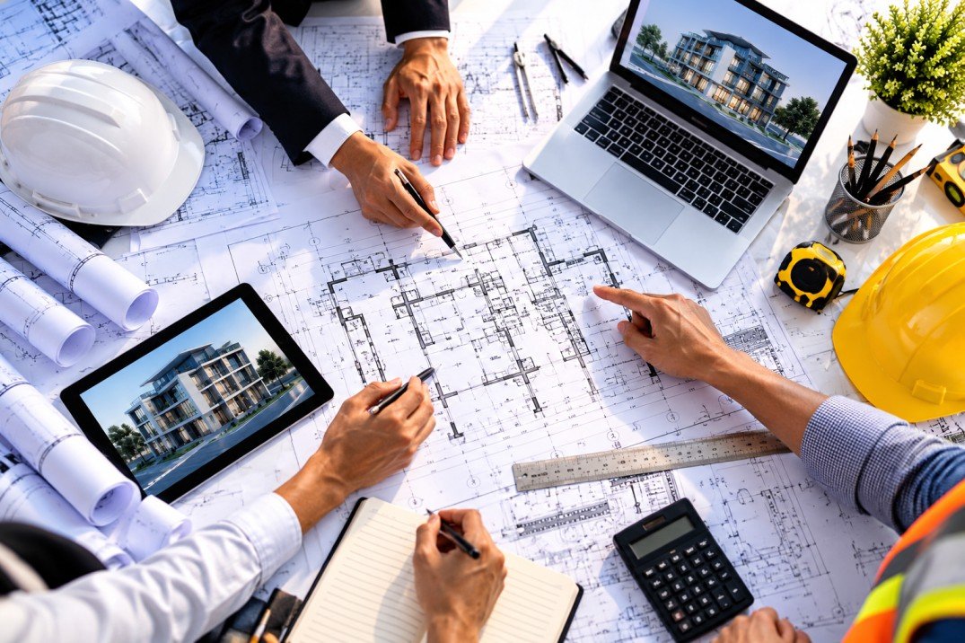 collaborative architectural planning workspace